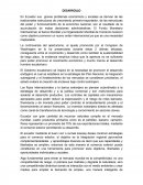 En Ecuador sus graves problemas económicos y sociales