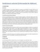 Insuficiencia adrenal (Enfermedad de Addison)