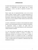 Fichas de Mantenimiento de Maquinarias