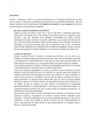 Formación de la Sociedad Económica.