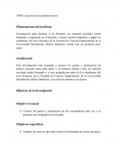 Proyecto de investigacion - Creación de un producto nuevo.