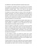 El derecho a una educación de calidad.