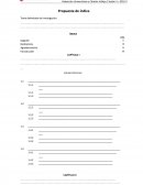 RÚBRICA PARA EVALUAR EL ESQUEMA NUMÉRICO DE LA MONOGRAFÍA