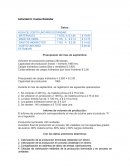 Actividad de Costos Estándar