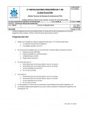 El Exámen de TMI 1º CFGM Instalaciones Frigoríficas y Climatización