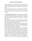 El poder de la mente subconsciente