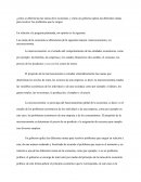 Diferencia entre ramas de la economia