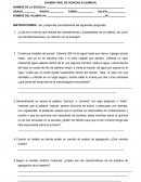 EXAMEN FINAL DE CIENCIAS III (QUÍMICA)