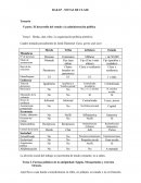 El desarrollo del estado y la administración pública