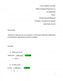 Actividad de fisica. Conversion de unidades