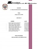 Ensayo sobre la UTEC