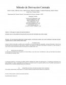 Derivacion hacia atraza