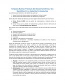 Simposio Buenas Prácticas De Almacenamiento y Sus Beneficios En La Industria Farmacéutica