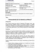 Antecedentes del hospedaje.Fundamentos del hospedaje