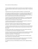 Tercer cuestionario de Historia de México II