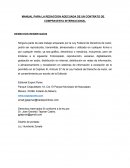 MANUAL PARA LA REDACCION ADECUADA DE UN CONTRATO DE COMPRAVENTA INTERNACIONAL