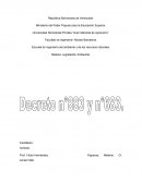 Materia: Legislación Ambiental.