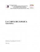 Políticas Energéticas del Estado Social de Derecho y Justicia. LA CARTA DE JAMAICA
