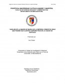 ANÁLISIS DE LA IMAGEN DE MARCA DE LA EMPRESA CEMENTOS CIBAO QUE POSEEN SUS CLIENTES CORPORATIVOS DN LA CIUDAD DE SANTIAGO
