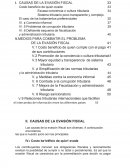 LAS CAUSAS DE LA EVASIÓN FISCAL
