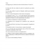 Tarea de investigación de Informática