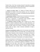 Frederick Taylor y Henri Fayol a principios del siglo XX