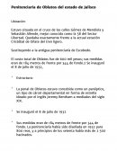 La Penitenciaria de Oblatos del estado de Jalisco