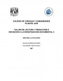 TALLER DE LECTURA Y REDACCION E INICIACION A LA INVESTIGACION DOCUMENTAL II