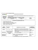 Planificación didáctica para escolares.