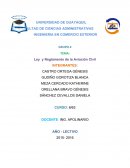 Ley y Reglamento de la Aviación Civil