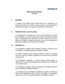 Importancia de elegir el método adecuado para obtener información relevante en el proceso de investigación