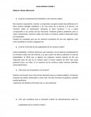 Autorreflexión Unidad 1 Materia: Cálculo Diferencial