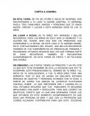 Mensaje a una adolescente.