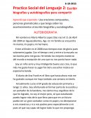 Ejemplo: autobiografia