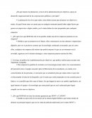 La planeación a través de la administración por objetivos