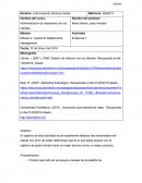 Administracion de relaciones con los clientes.