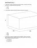 Examen de matemáticas primaria