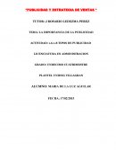 LA IMPORTANCIA DE LA PUBLICIDAD