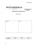 PROCEDIMIENTO DE VENTA DE AUTOMOTORA PATAGONIA MOTORS