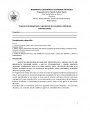 Proyecto interdisciplinario: Crecimiento de una planta a diferentes concentraciones