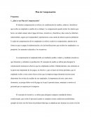 Plan de Compensación.