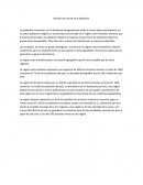 Distribución actual de la población