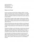 Reflexión de la Película