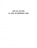 GUÍA DE LECTURA LA CASA DE BERNARDA ALBA