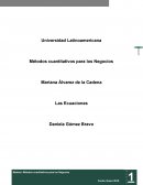 Cuales son los Métodos cuantitativos para los Negocios