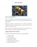 TRABAJO ¿Qué es el Mercado Forex?