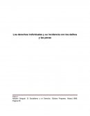 Los derechos individuales y su incidencia con los delitos y las penas