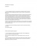 Metodología de la investigacion.Cuestionario 1