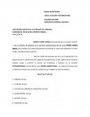 JUICIO: SUCESIÓN TESTAMENTARIA.