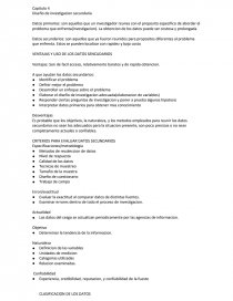 VENTAJAS Y USO DE LOS DATOS SENCUDARIOS. Página 1
